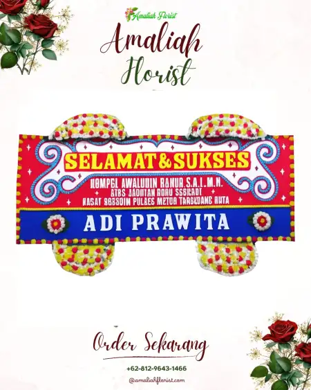 Papan Bunga Ucapan Selamat Darul Hikmah